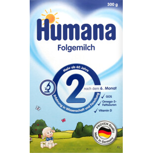 Смесь Humana 2, 300г (4031244782175)