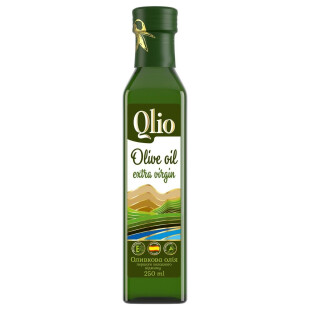 Масло оливковое Qlio первого холодного отжима, 250мл (4820078574175)