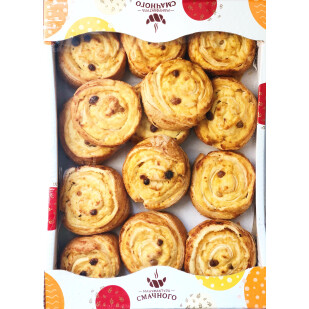 Слойка Мануфактура Улитка, 1.4кг/ящ