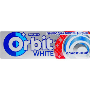 Жувальна гумка Orbit White, 14г (40099484)