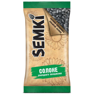 Семечки подсолнечника Semki жареные соленые, 240г (4820210912391)