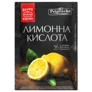 Кислота лимонная Приправка, 20г (4820039290120)