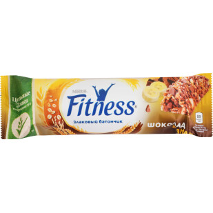 Батончик Nestle Fitness злаковый шоколад-банан, 23,5г (5900020033994)