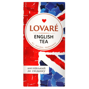 Чай чорный Lovare English breakfest, 24*2г (4820097816065)