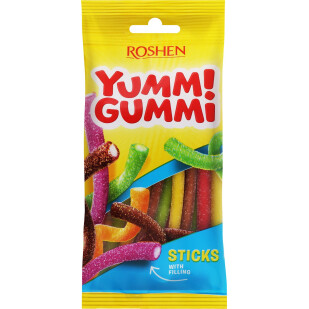 Мармелад Roshen Yummi Gummi Sour Sticks, 70г (4823077636257)
