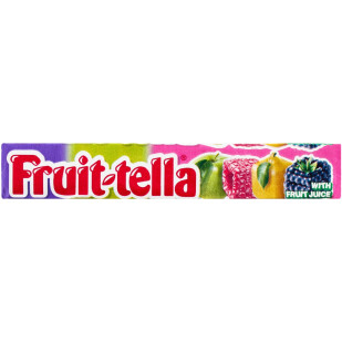 Конфеты Fruittella Садовые фрукты жевательные, 41г (87108521)