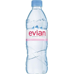 Вода минеральна Evian негазована, 0,5л (3068320105994)