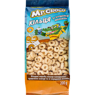 Кольца Mr.Croco со сгущенным молоком, 200г (4820017297608)