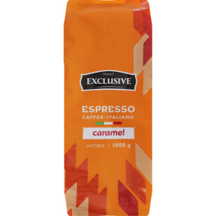 Кава в зернах Primo Exclusive Caramel, 1кг(4820246610018)