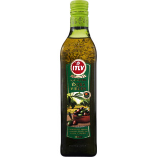 Масло оливковое ITLV первого холодного отжима, 500мл (8410179002118)