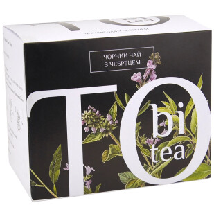 Чай черный Tobi с чабрецом, 20*2,5г