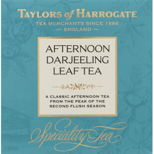Чай чорний Taylors of Harrogate Afternoon Darjeeling, 125г (615357119659)