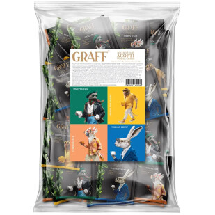 Чай зеленый Graff Ассорти чайных вкусов, 48*1,5г (4820279611181)