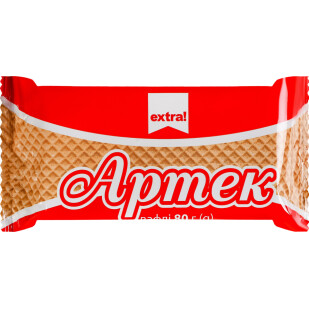 Вафли Extra! Артек, 80г (4824034043736)