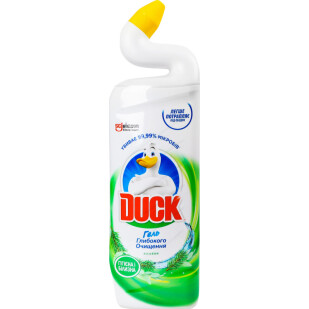 Гель для чистки унитаза Duck Лесной, 900мл (4823002006285)