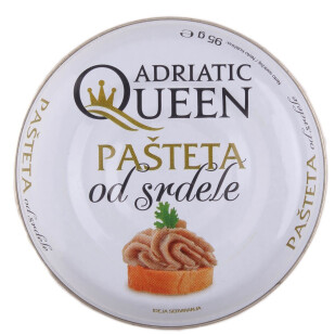 Паштет Adriatic Queen з сардини, 95г (3850160201017)