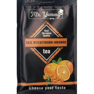 Чай концентрированный Mr. Yummy со вкусом облепиха-апельсин, 50г