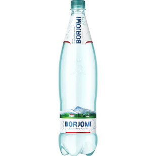 Вода минеральная Borjomi сильногазированная пэт, 1л (4860019001360)