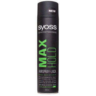 Лак для волосся Syoss Max Hold, 400мл (8410436135177)
