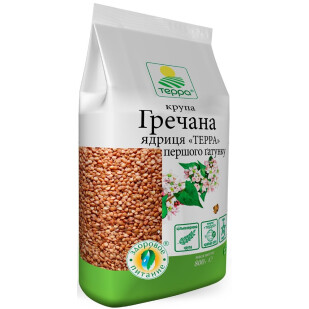 Крупа гречневая Терра ядрица 1с, 800г (4820015730787)