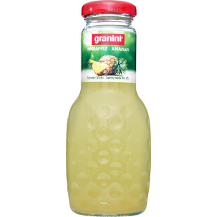 Нектар Granini ананасовый 50% стекло, 0,25л (3503780004437)