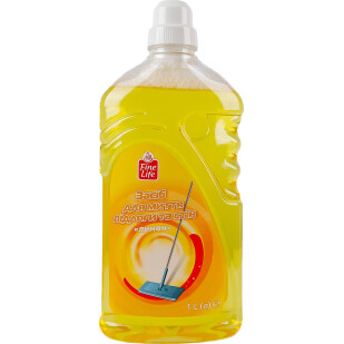 Засіб для миття підлоги та стін Fine Life Лимон, 1л (4820284562607)