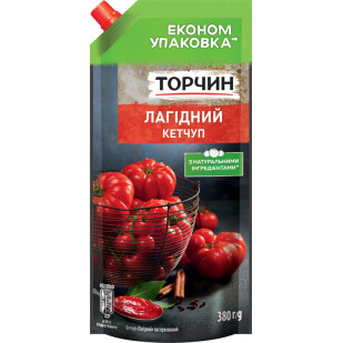 Кетчуп Торчин нежный д/п, 380г (4820001316384)