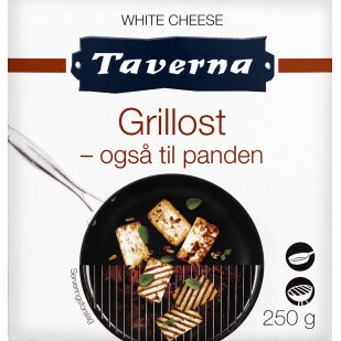 Сыр Taverna для гриля 42% кор/мол, 250г (5701638110509)