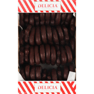 Пряники Delicia Баварские заварные в шоколаде, 0,9кг (4820167911096)