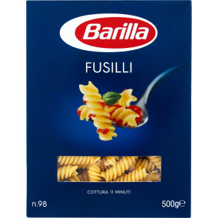 Макаронные изделия Barilla Fusilli, 500г (8076802085981)