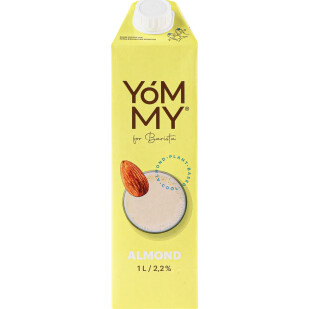 Напиток Yommy миндальный 2.2%, 1л (4820222762458)