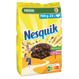Шарики кукурузные Nesquik с витаминами и минералами, 700г (5900020042125)