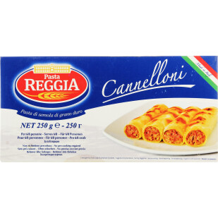 Изделия макаронные Pasta Reggia Каннеллони, 250г (8008857601090)