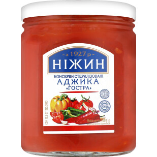 Аджика Ніжин острая, 450г (4823006802401)