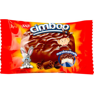 Печенье Ani Cimboo с маршмеллоу в какао глазури, 35г (8691720006315)