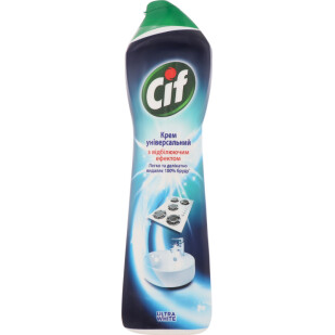Крем чистячий Cif Ultra White універсальний, 500мл (8711600304918)
