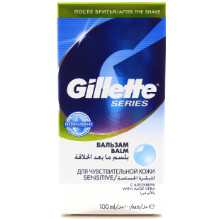 Бальзам после бритья Gillette Series д/чувст.кожи 100мл  7702018970261