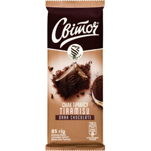 Шоколад Світоч вкус Тирамису, 85г (4823000917378)