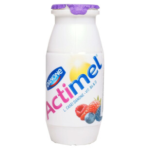 Напій кисломолочний Actimel лісові ягоди 1,5%, 100г (5410146415685)