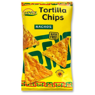 Чипсы кукурузные Zanuy соленые, 200г (8411778164252)