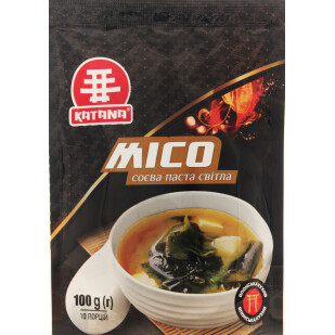 Паста Katana Мисо соевая светлая, 100г (4820131230970)