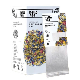 Чай трав'яний Hello Tea Квітковий луг, 20×3г/уп