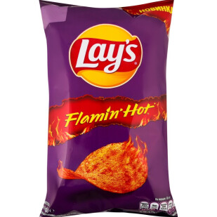 Чипси Lay's картопляні з шалено гострим смаком, 95г (4823063128575)