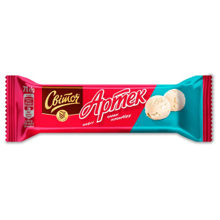 Вафли Світоч Артек со вкусом пломбира, 71г (8445290306647)