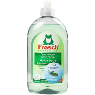 Бальзам для посуду Frosch з Алое Вєра, 500мл (4009175164537)