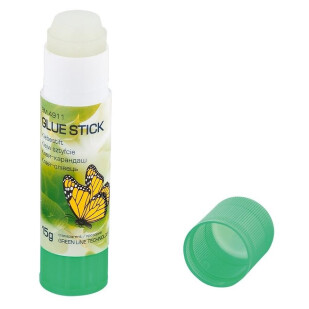 Клей-карандаш Buromax прозрачный PVP, 25г (4824004030087)