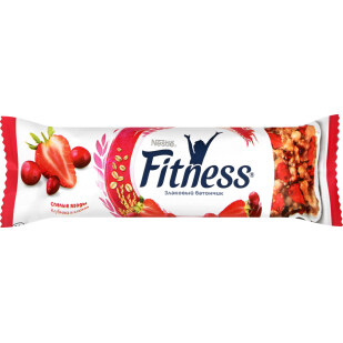 Батончик Nestle Fitness злаковий з ягодами, 23,5г (5900020030627)