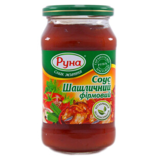 Соус Руна Шашлычный фирменный, 485г (4820015943804)