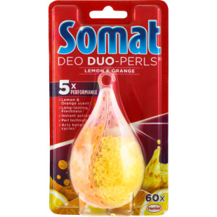 Ароматизатор для посудомийних машин Somat Лимон, 17г (9000101000436)