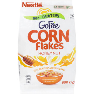 Завтрак Nestle Corn Flakes сухой с мёдом и орехами, 500г (5900020020369)